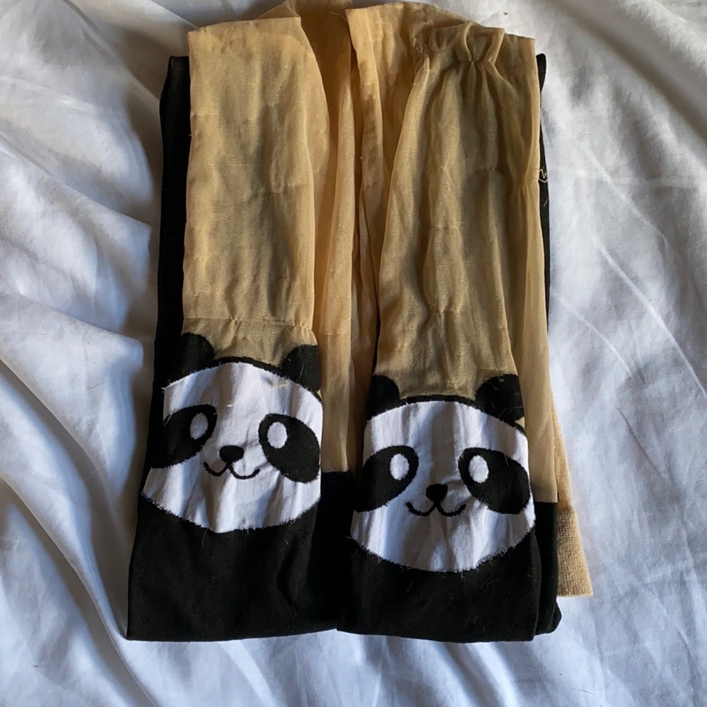 Panda tights